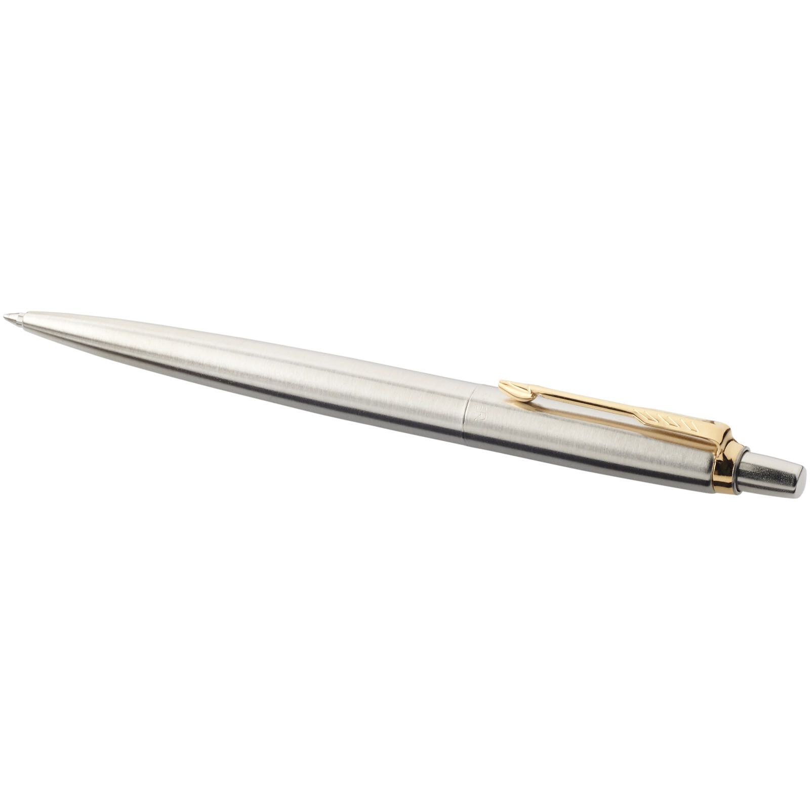 Parker Jotter Edelstahl Kugelschreiber (blaue Mine) - edelstahl grau-19