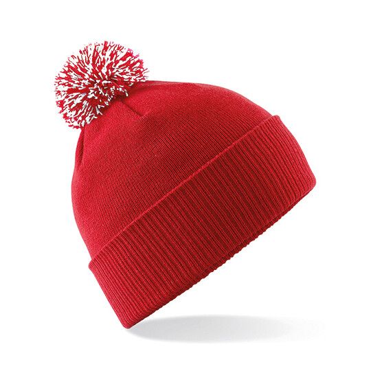 Snowstar® Beanie - classic red - white-741