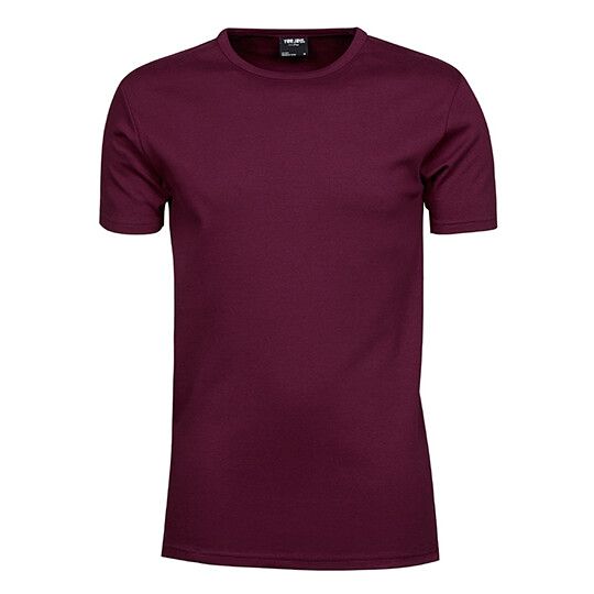 Men´s Interlock Tee - wine-916