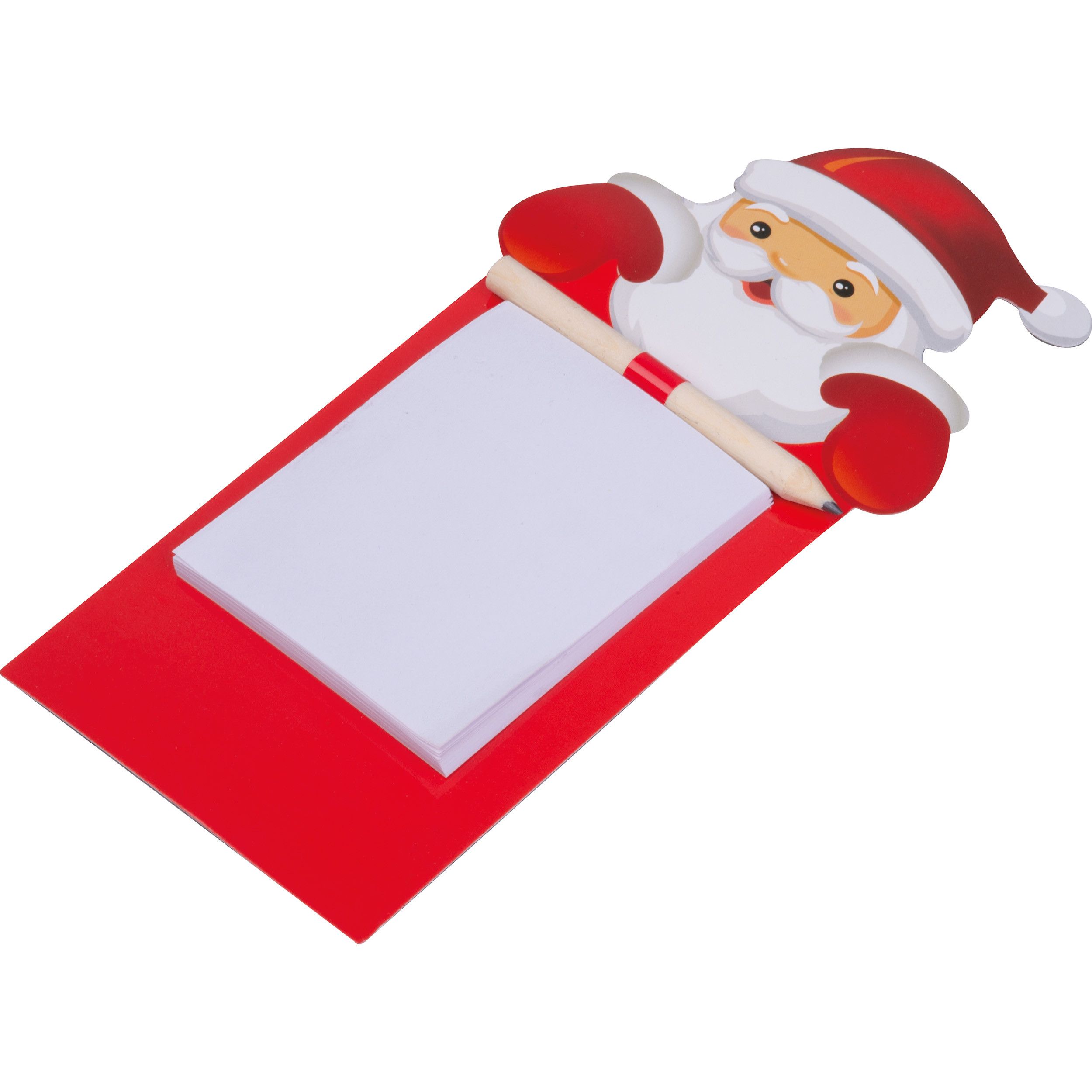 Weihnachts-Notizblock Victorville - rot-25