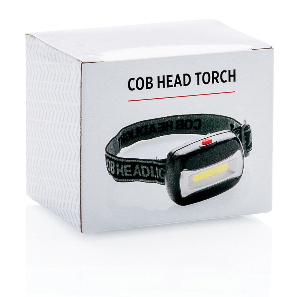 COB Kopflampe - schwarz-724