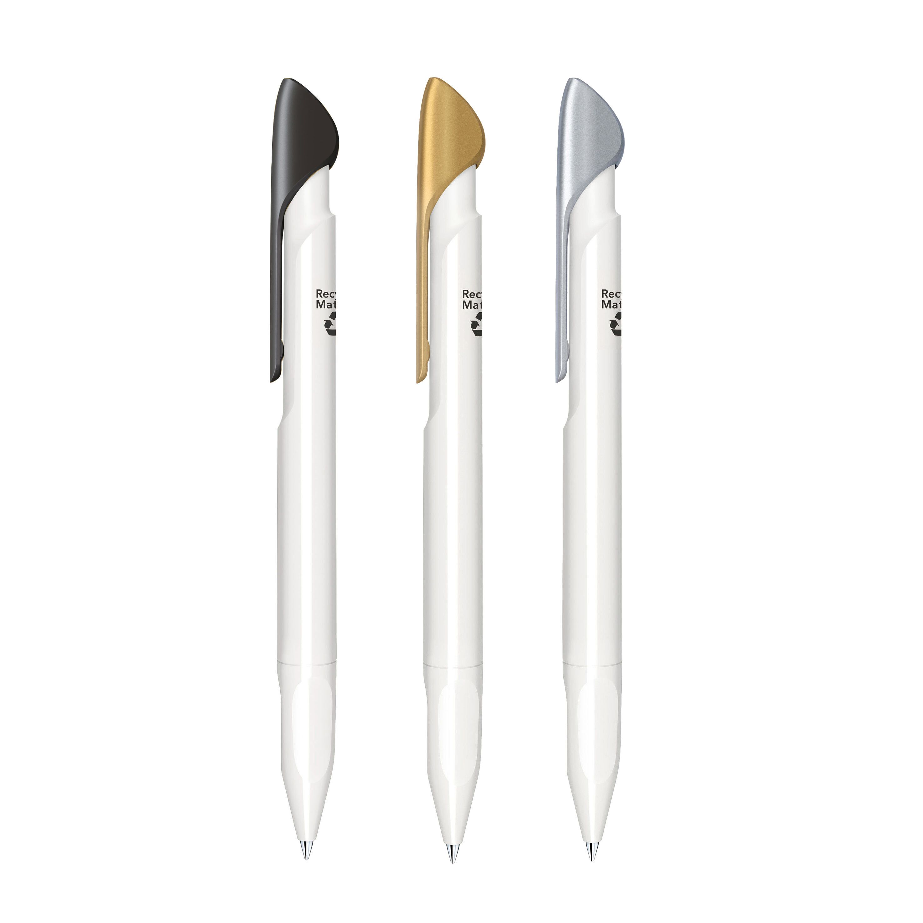 Evoxx Polished Recycled LC Druckkugelschreiber - gold-653