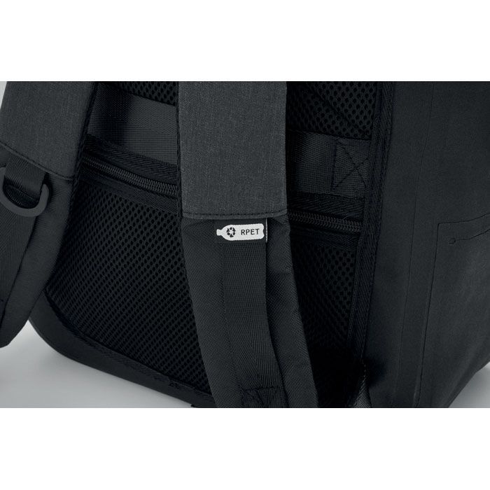 Laptop-Rucksack 300D RPET BRENNA - schwarz-253