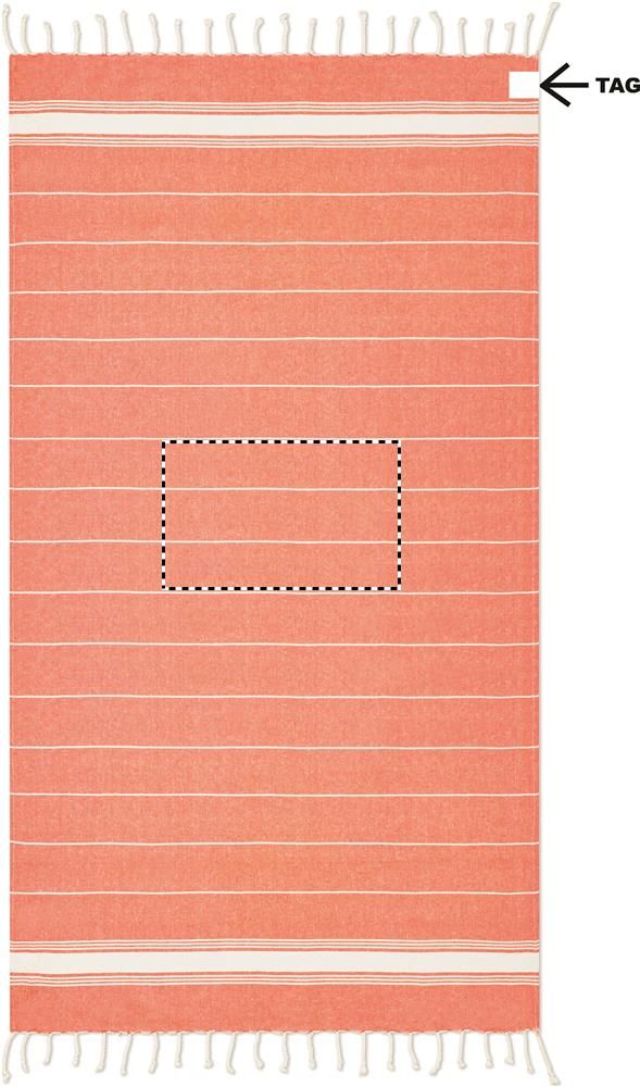 Veredelungsposition TOWEL CENTER BACK