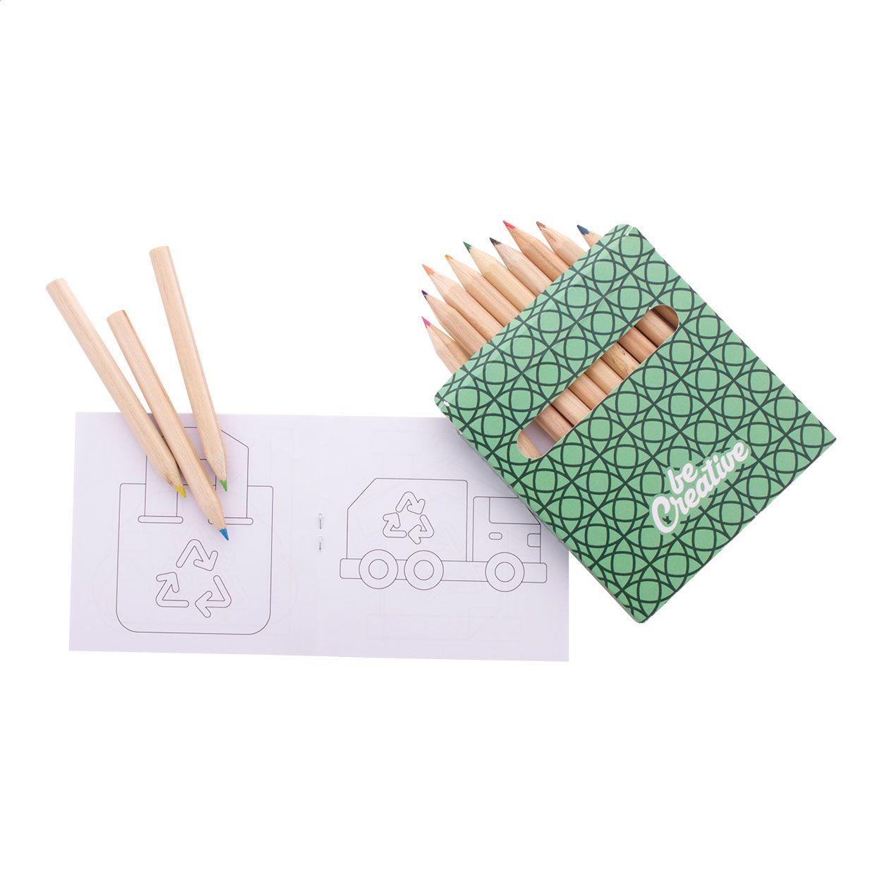 Individuelles Ausmalset, Umweltschutz Coloxil 12 - weiß-828
