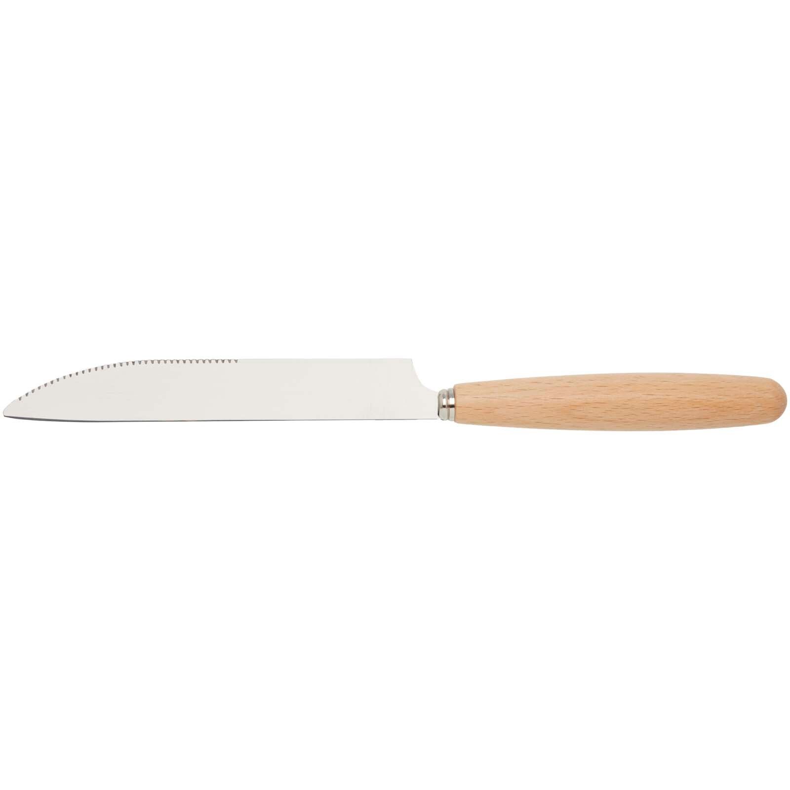 Root 5-teiliges Besteckset aus Edelstahl und Buchenholz  - natur-436
