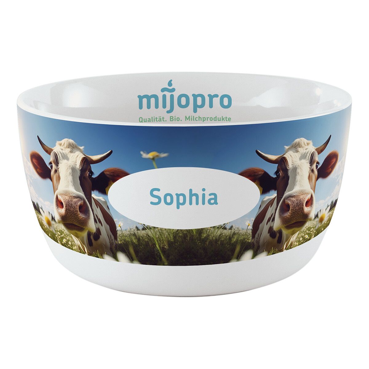 Frühstück Porzellanschale  450 ml - weiß-27