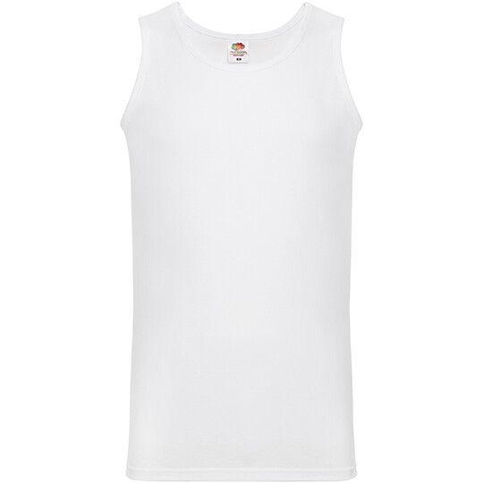 Valueweight Athletic Vest - white-729