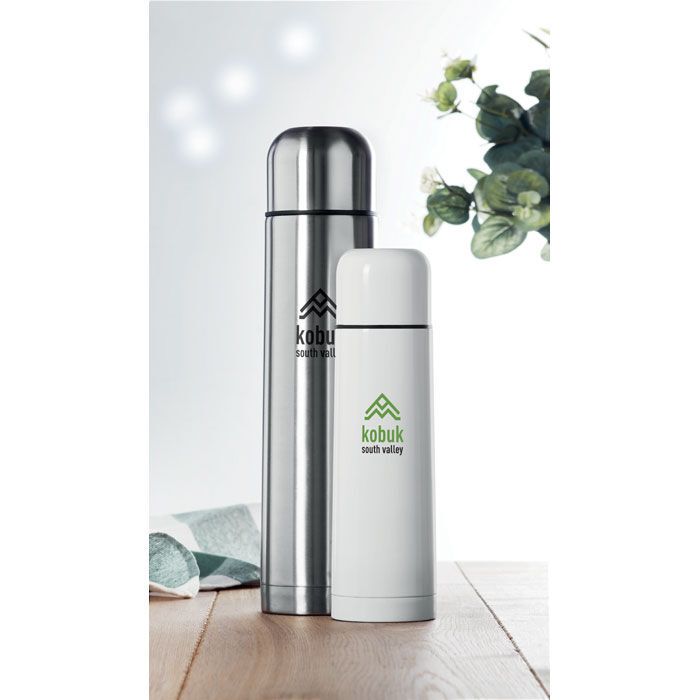 Isolierkanne 900 ml BIG CHAN - mattsilber-129