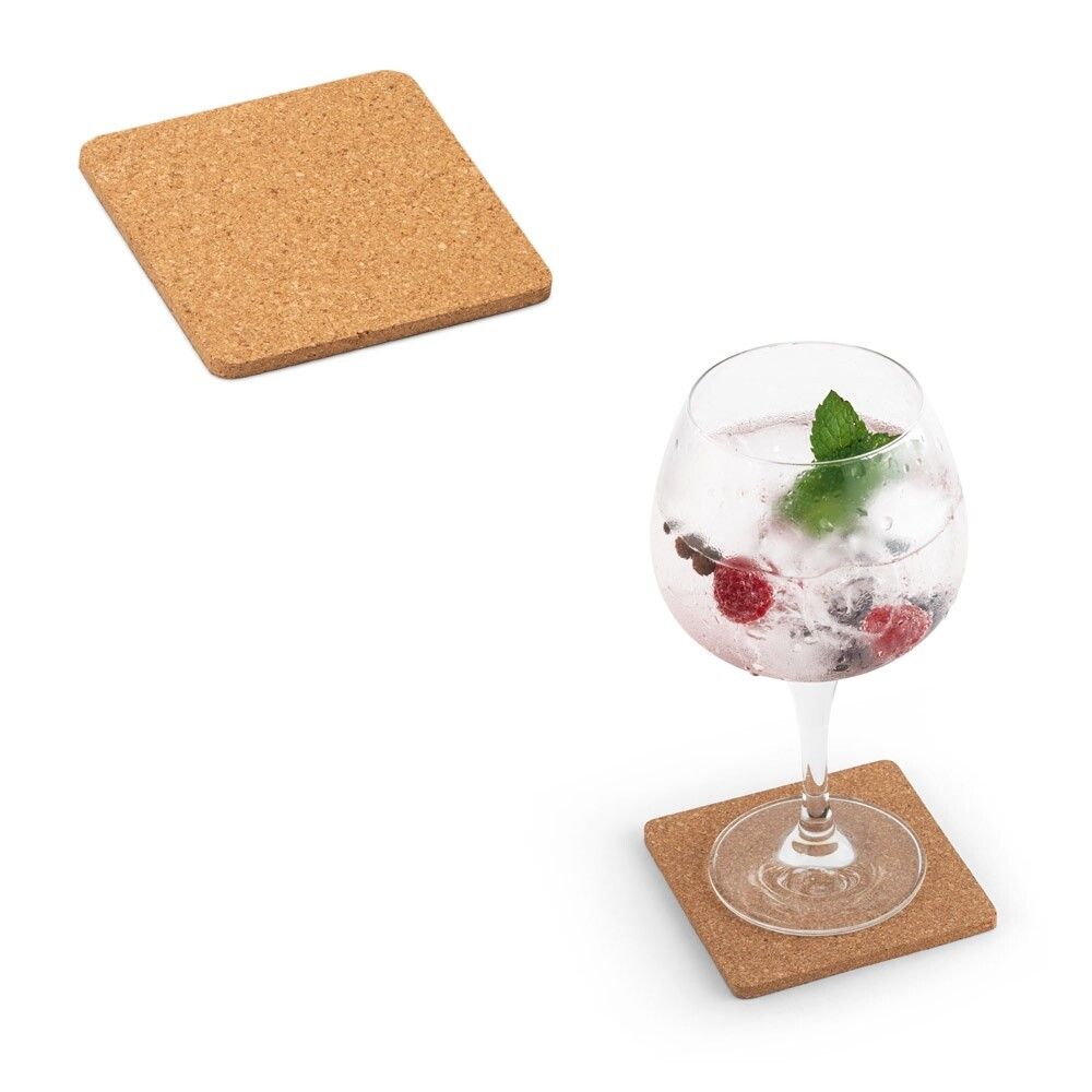 GARCIA Glasuntersetzer aus Kork - natur-614