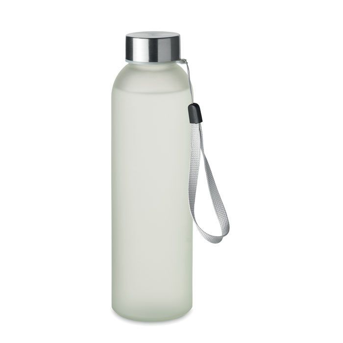 Glasflasche 500ml OLMA - transparent weiß-365