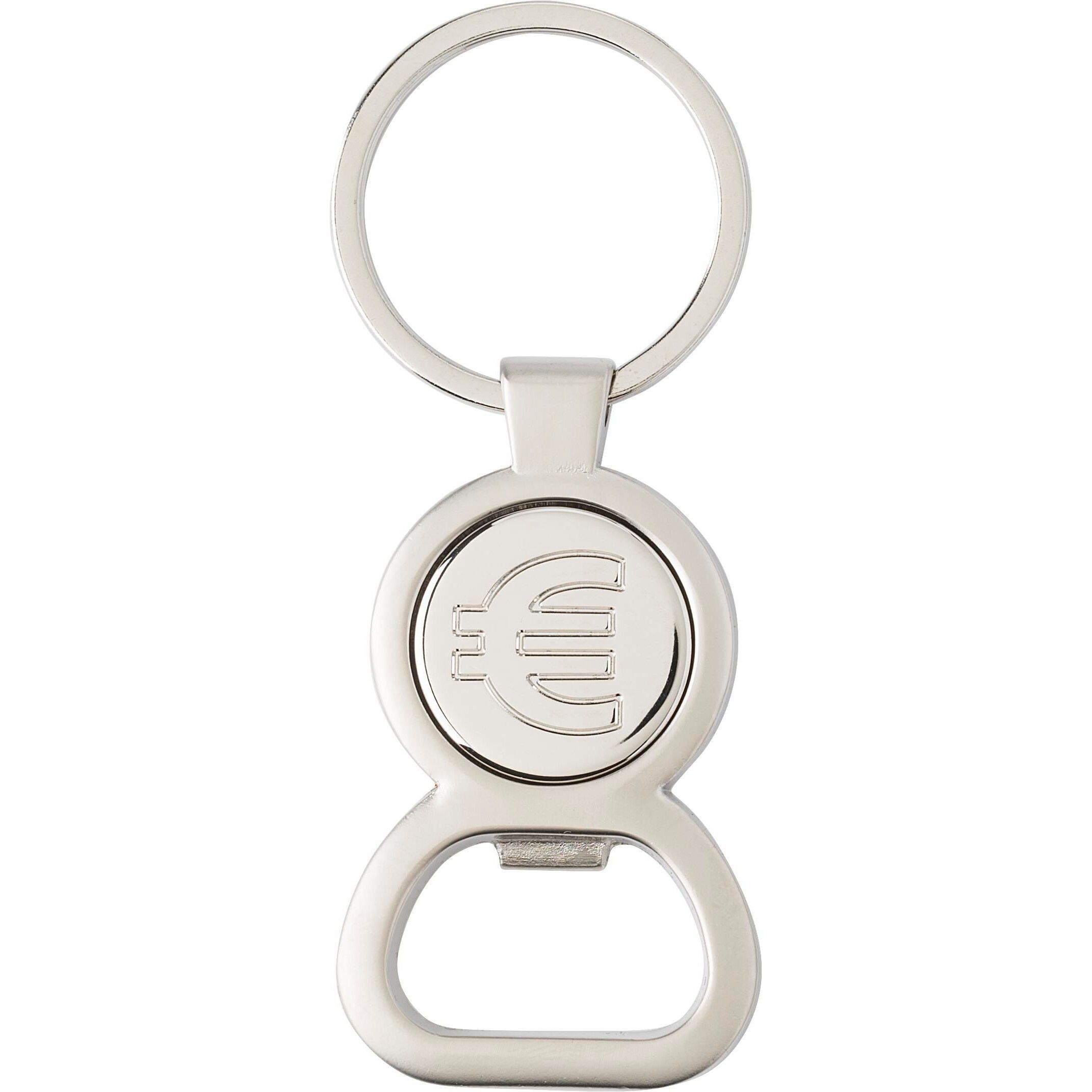 Schlüsselanhänger aus Metall Soren - silber-665