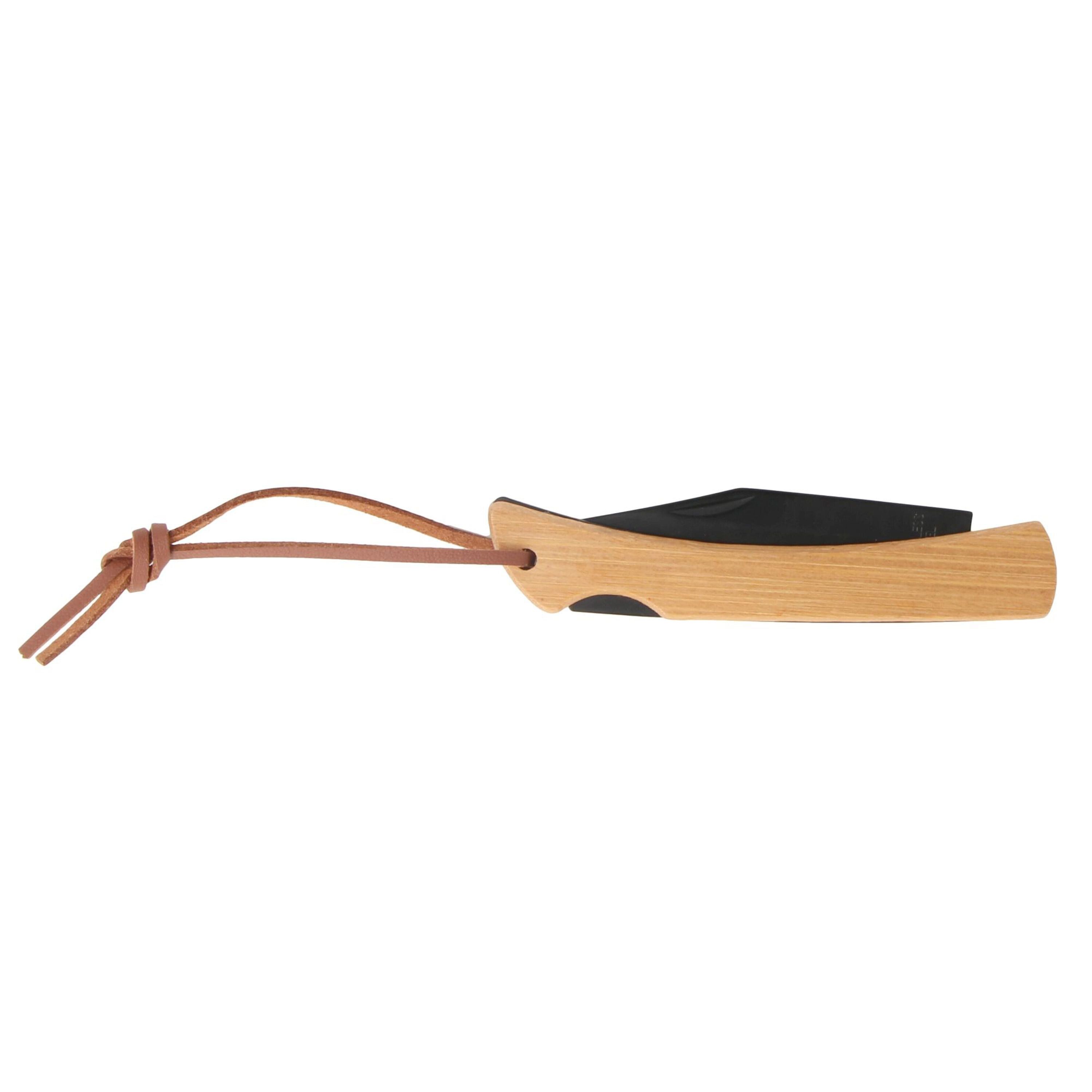 Taschenmesser aus Bambus - schwarz-504
