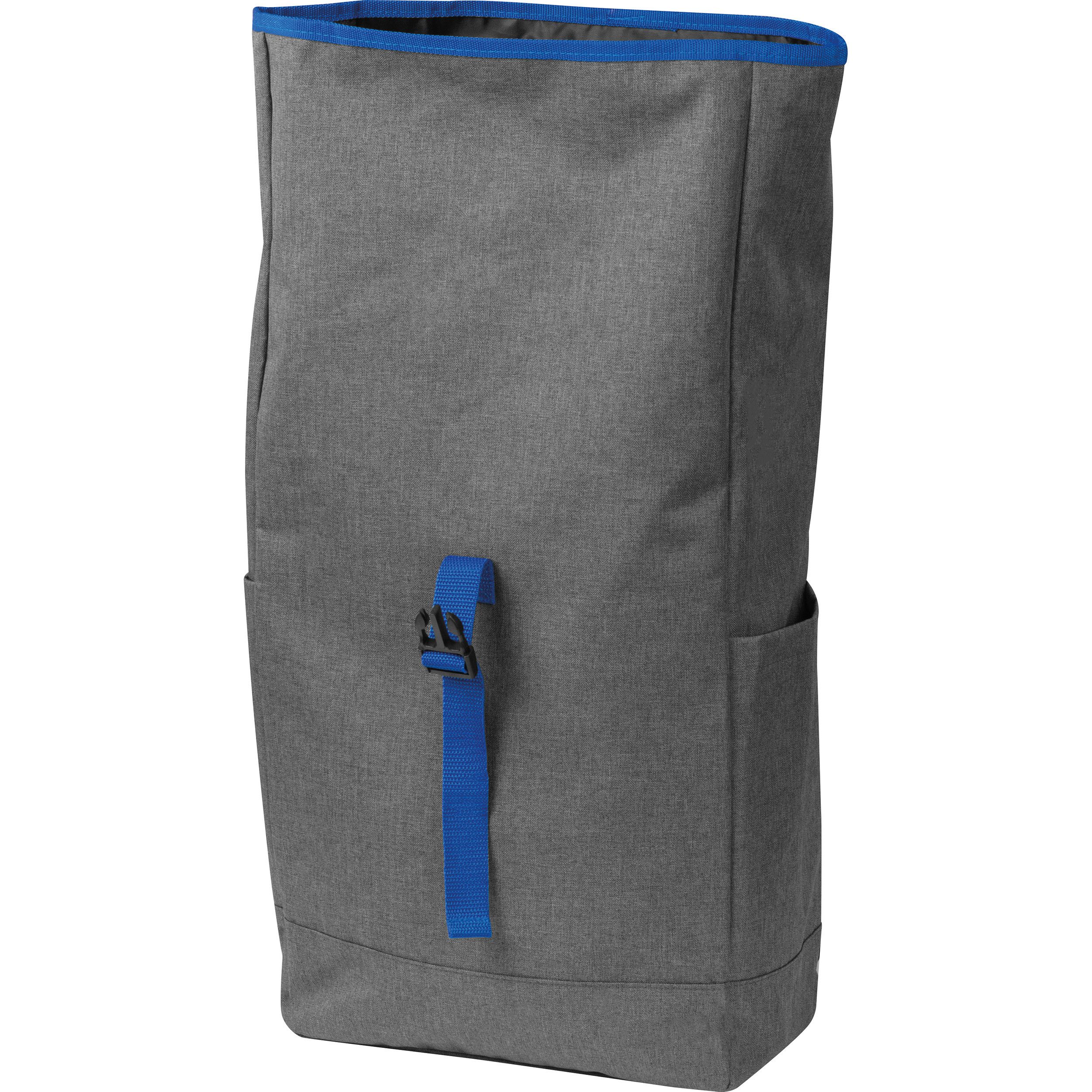 Rucksack mit farbigen Applikationen - blau-931