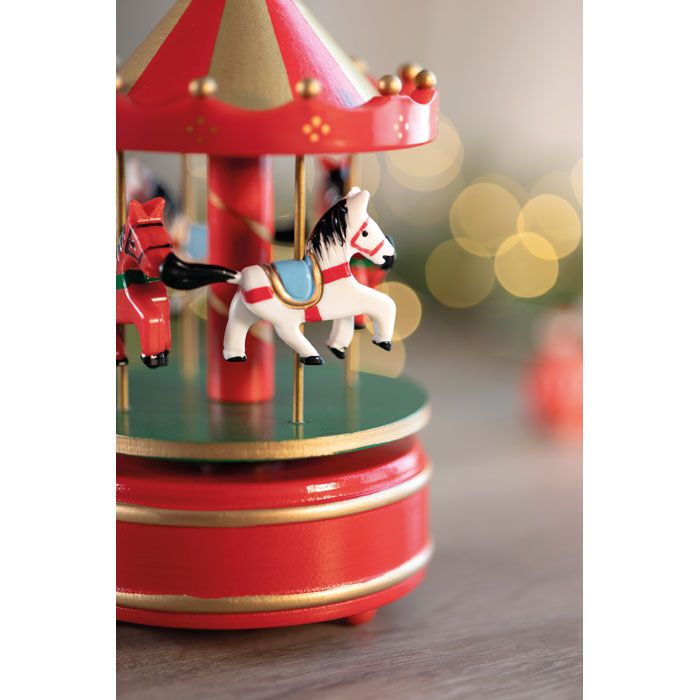 Mini-Karussell-Spieldose WHIRLY - multicolour-504