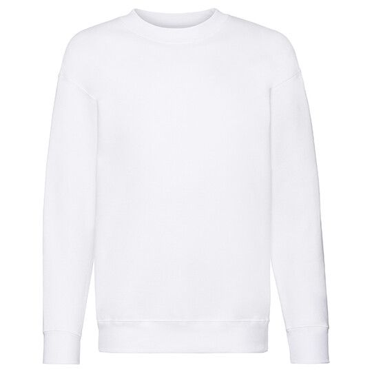 Kids´ Premium Set-In Sweat - white-835
