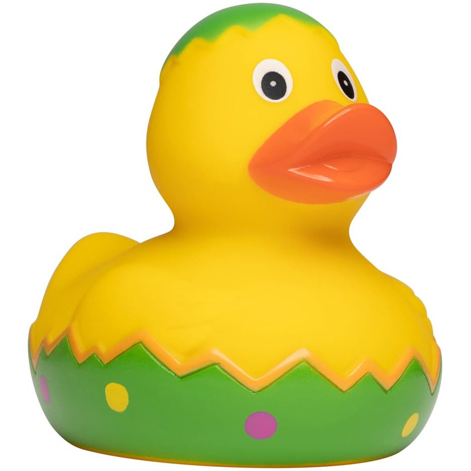 Quietsche-Ente Ostern - bunt-562