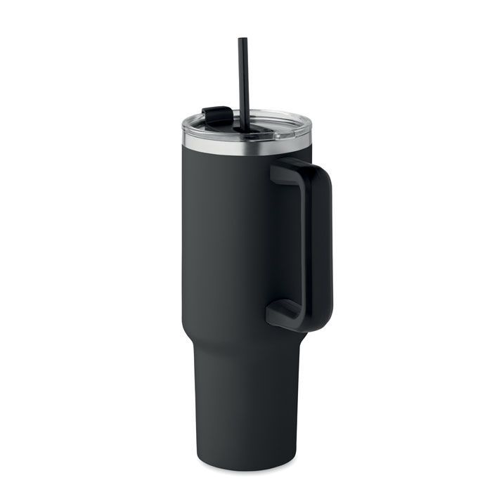 Doppelwandiger Trinkbecher 1200 ml SUMA - schwarz-57