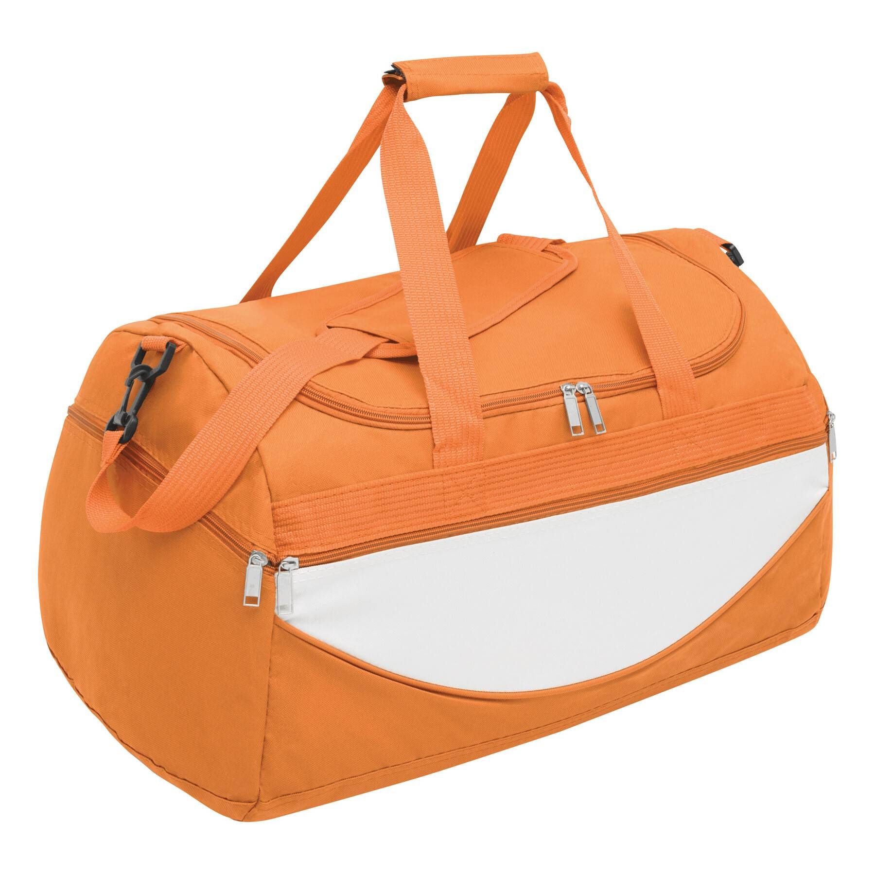 Sporttasche CHAMP - orange - weiß-906