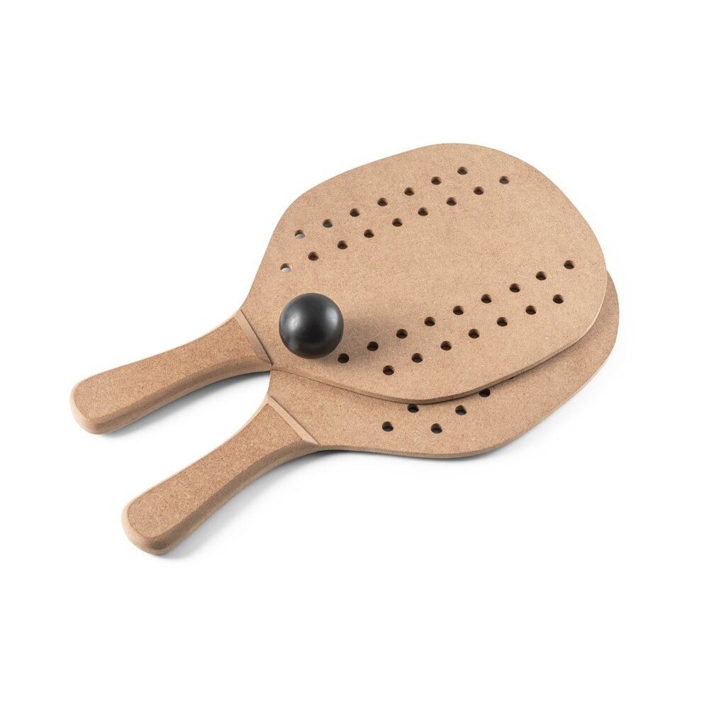 TAPIA Strandschläger aus MDF - natur - dunkel-743
