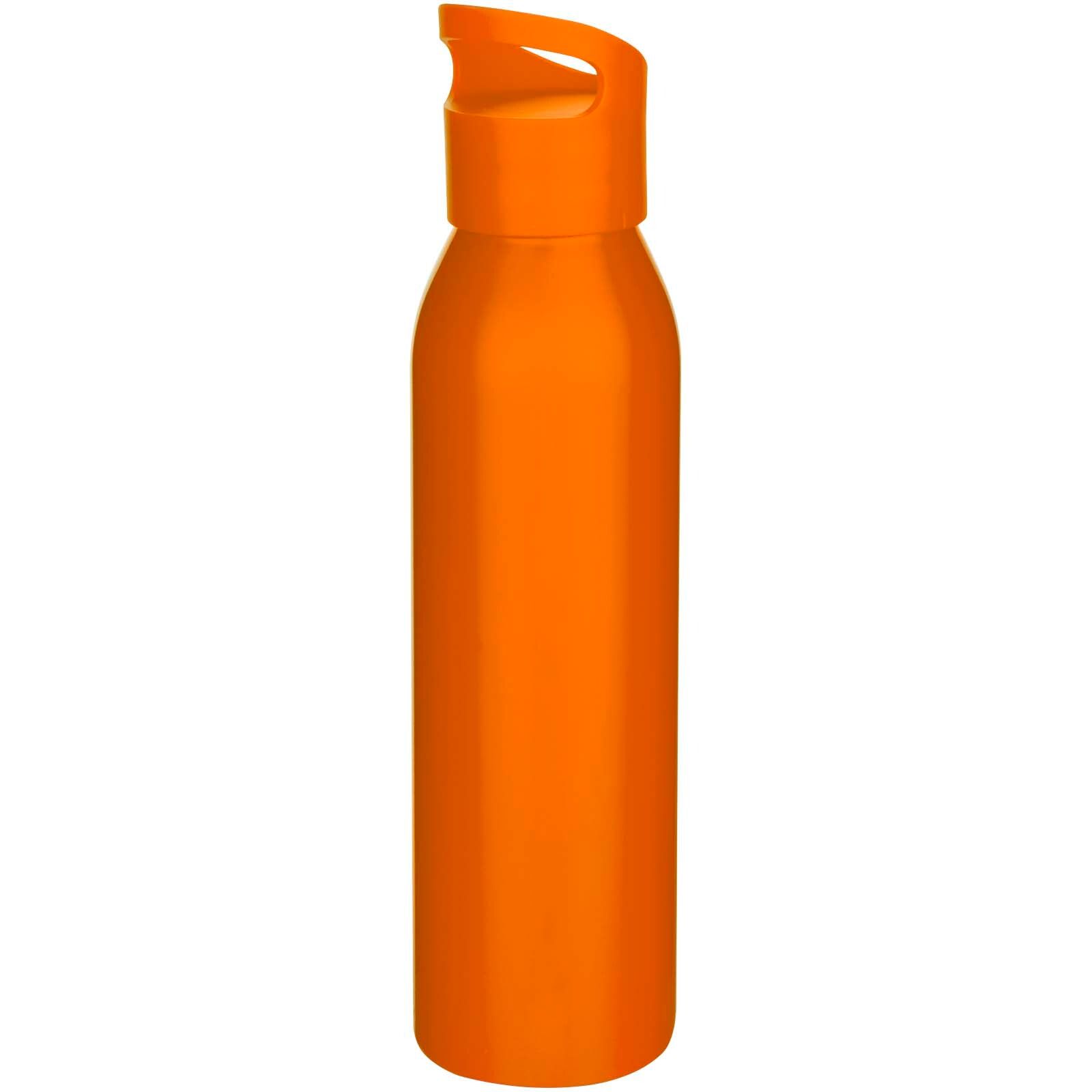 Sky 650 ml RCS-zertifizierte, einwandige Trinkflasche aus recyceltem Edelstahl - orange-676