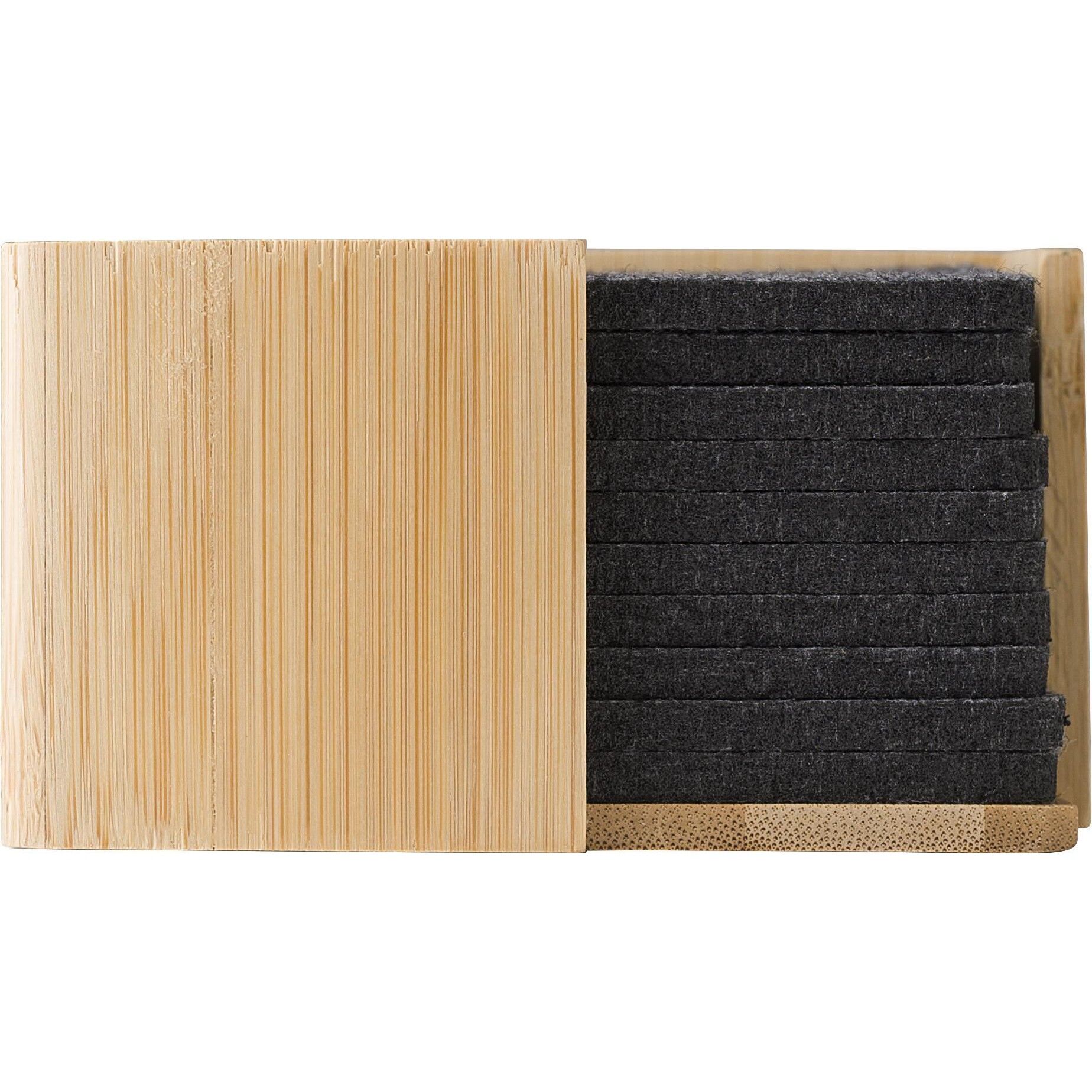 rPET-Filz-Untersetzer-Set Lawrence - grau-853