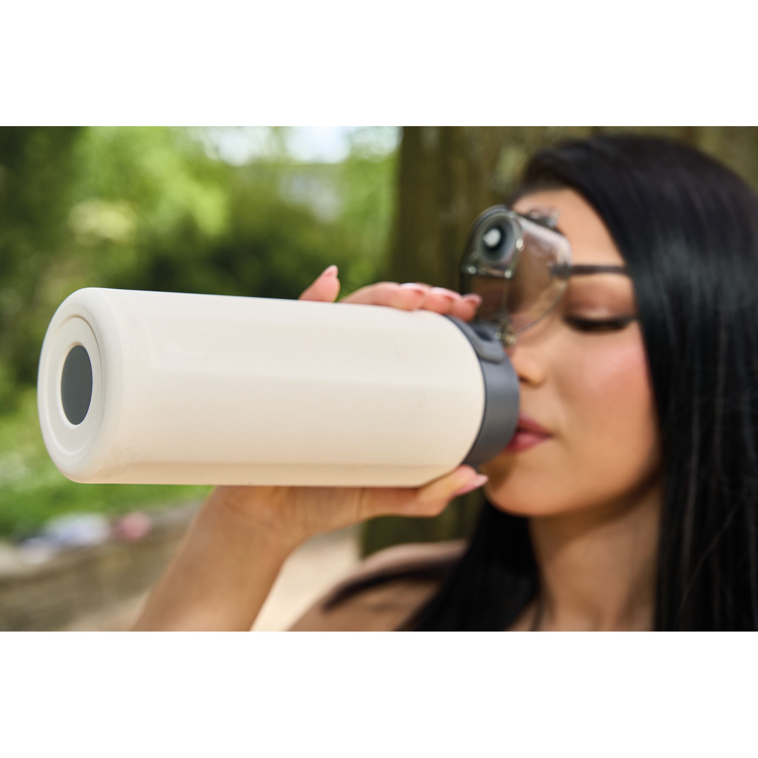 MoLu Edelstahlflasche Puente Alto - weiß-40
