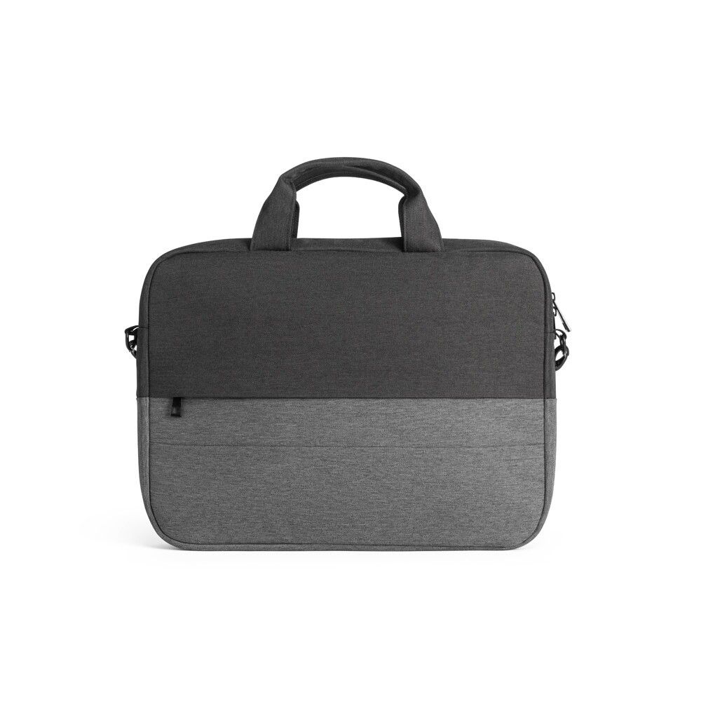 GENOA Gepolsterte Laptoptasche aus recyceltem 600D-Polyester 15“ - grau-974
