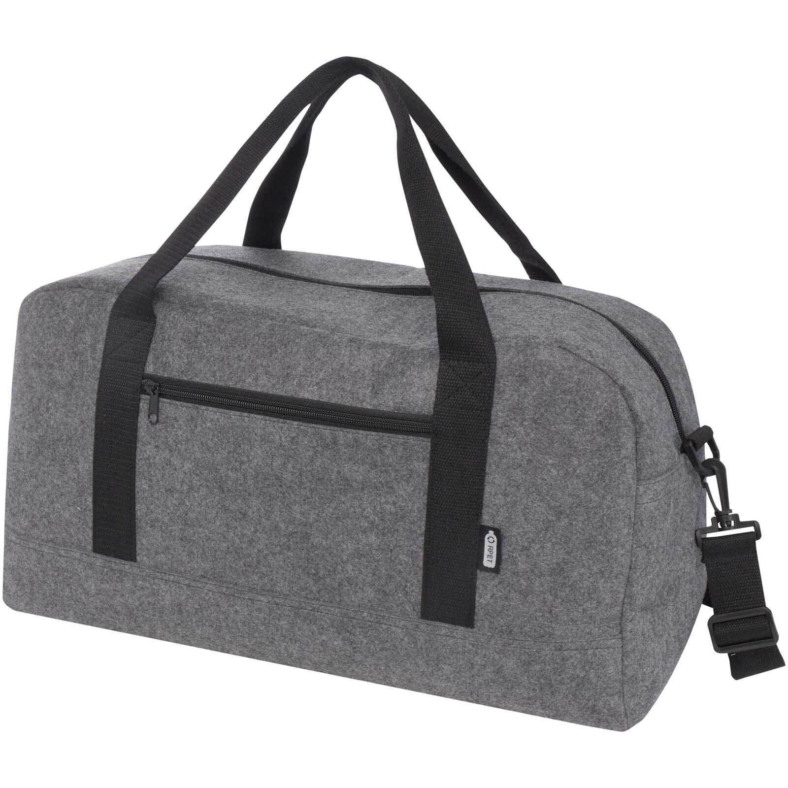 Felta Reisetasche aus recyceltem GRS-Material 35 L - mittelgrau-655