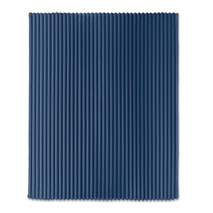 RPET-Fleece-Decke NIEVE - blau-587