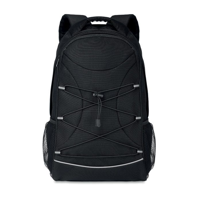 Rucksack 600D RPET MONTE LOMO - schwarz-870