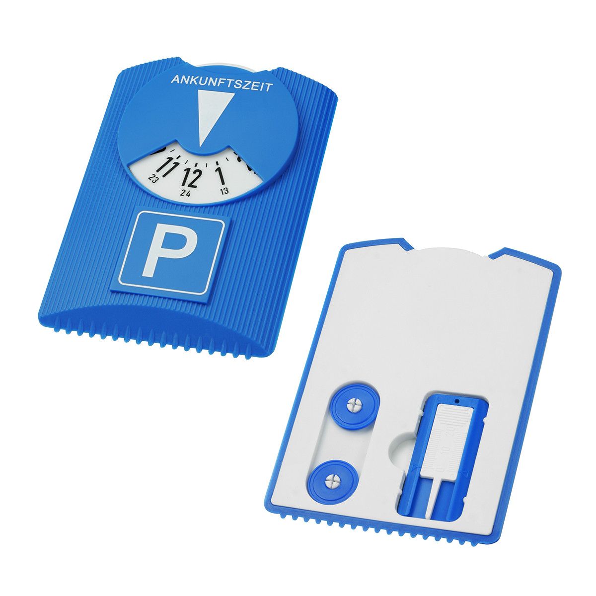 Parkscheibe Design - blau, weiß, blau-244