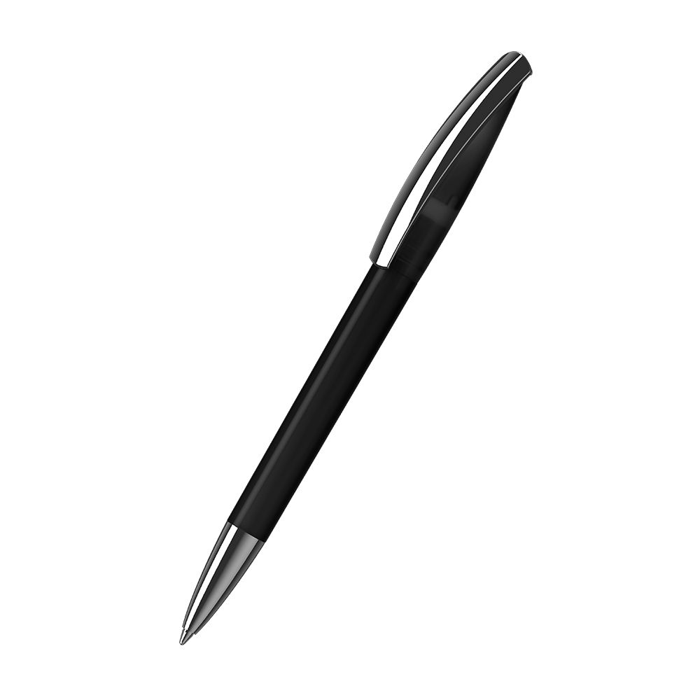 Drehkugelschreiber Arca softfrost MMn - softfrost schwarz-412