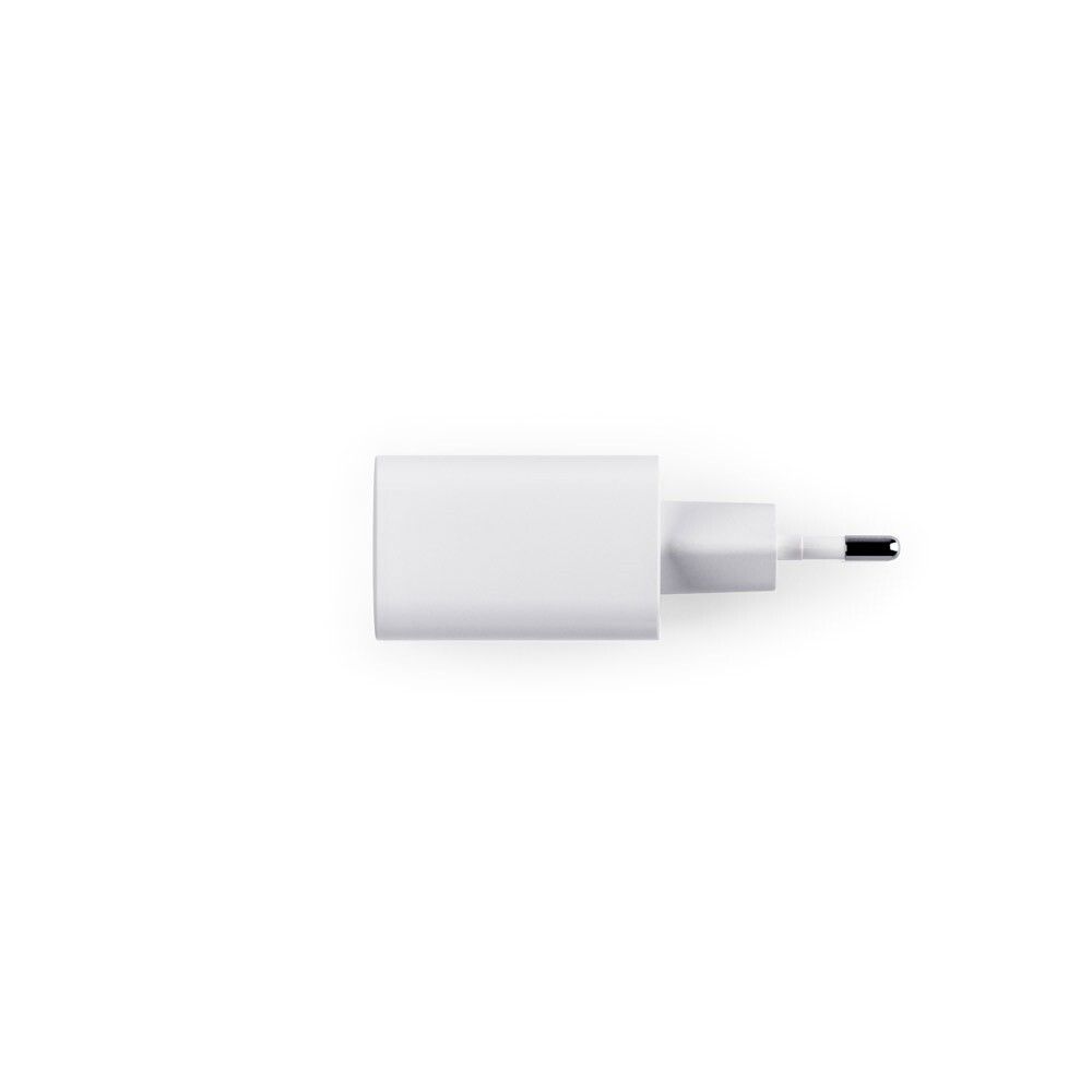 WEGENER Ladegerät USB-A 18W & USB-C 20W, Recyceltes ABS - weiß-833