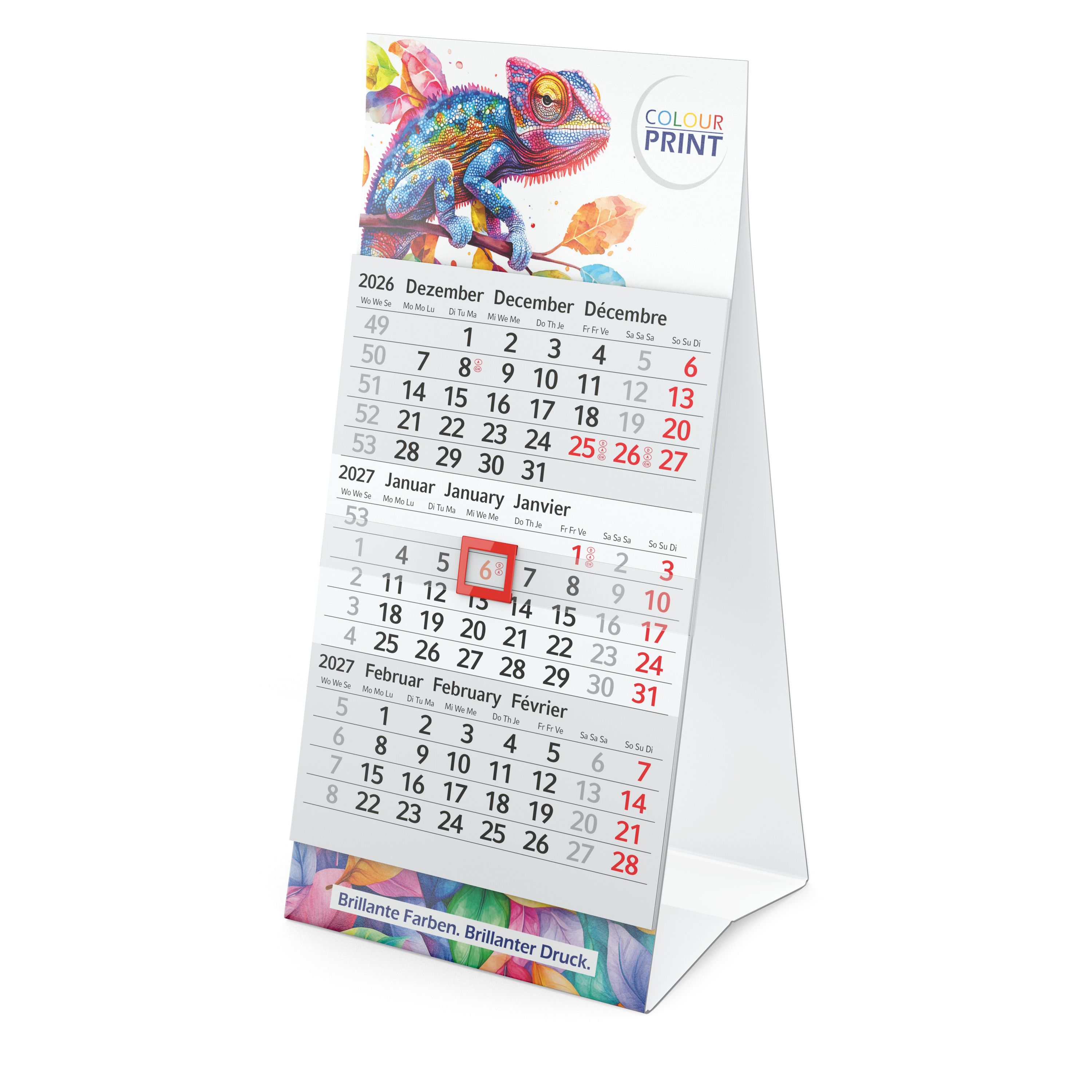 Tischkalender Mini 3-240