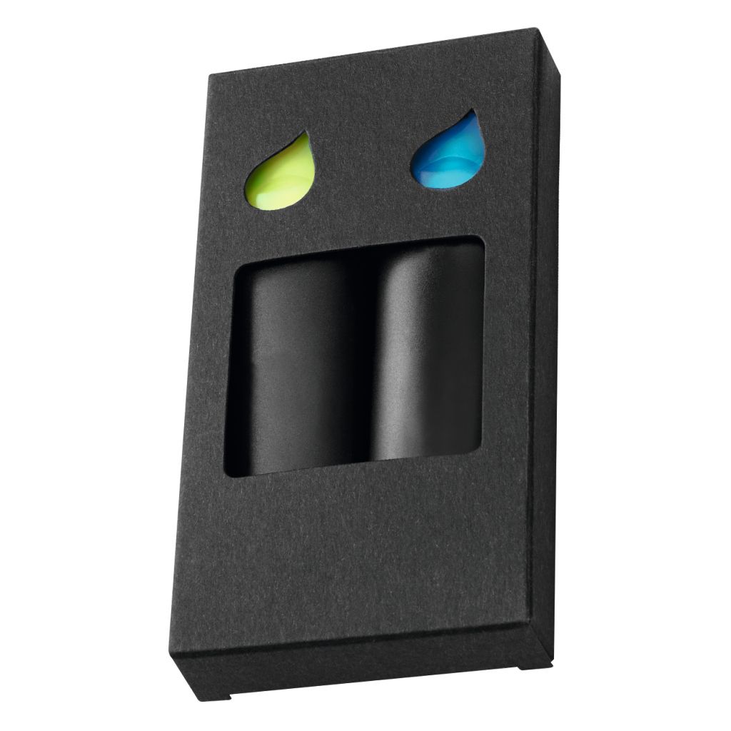 Pappfaltschachtel Verpackung Etui - schwarz-432