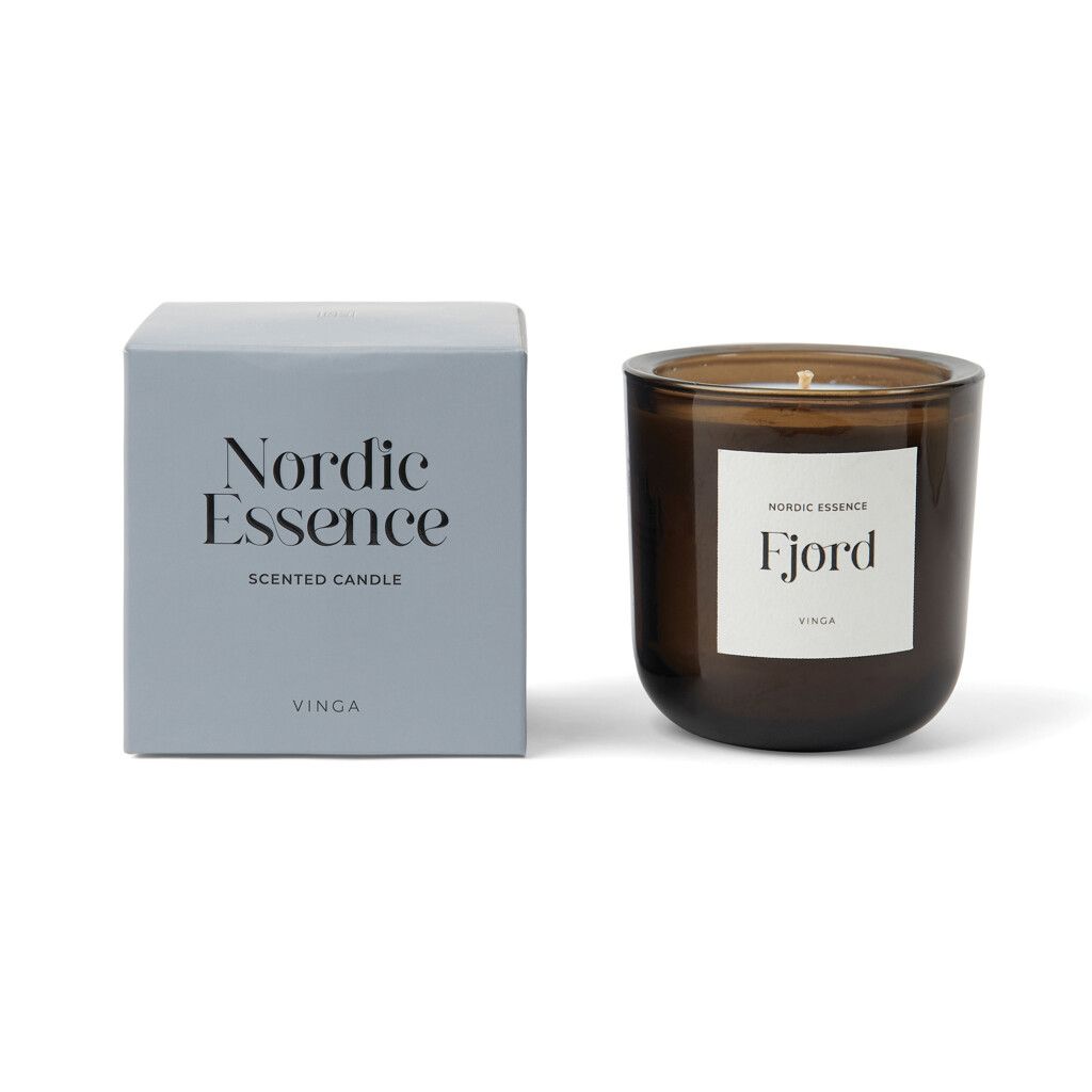 Nordic Essence Duftkerze groß - blau-290
