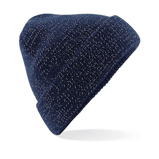 Reflective Beanie - french navy-946