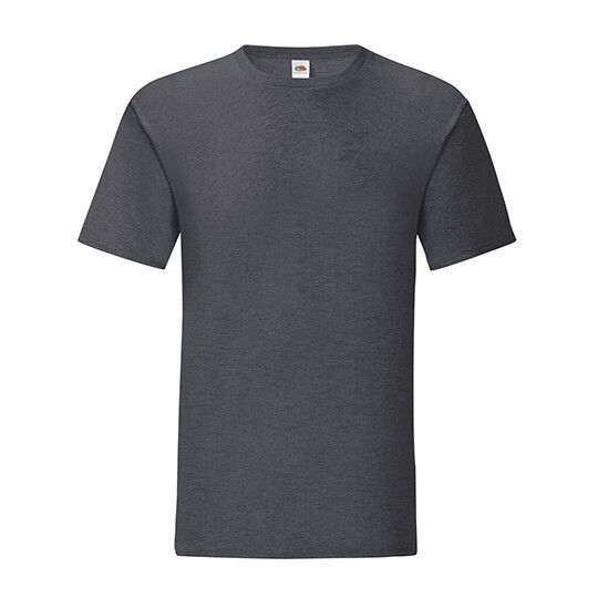 Iconic T - dark heather grey-123