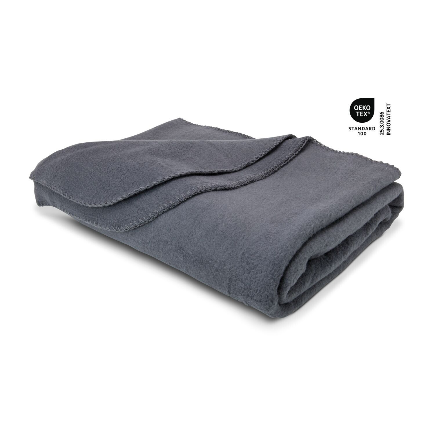 Polar-Fleecedecke Conscious - 120x150 cm - 250 g/m² - anthrazit-282