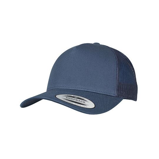 5-Panel Retro Trucker Cap - navy-672