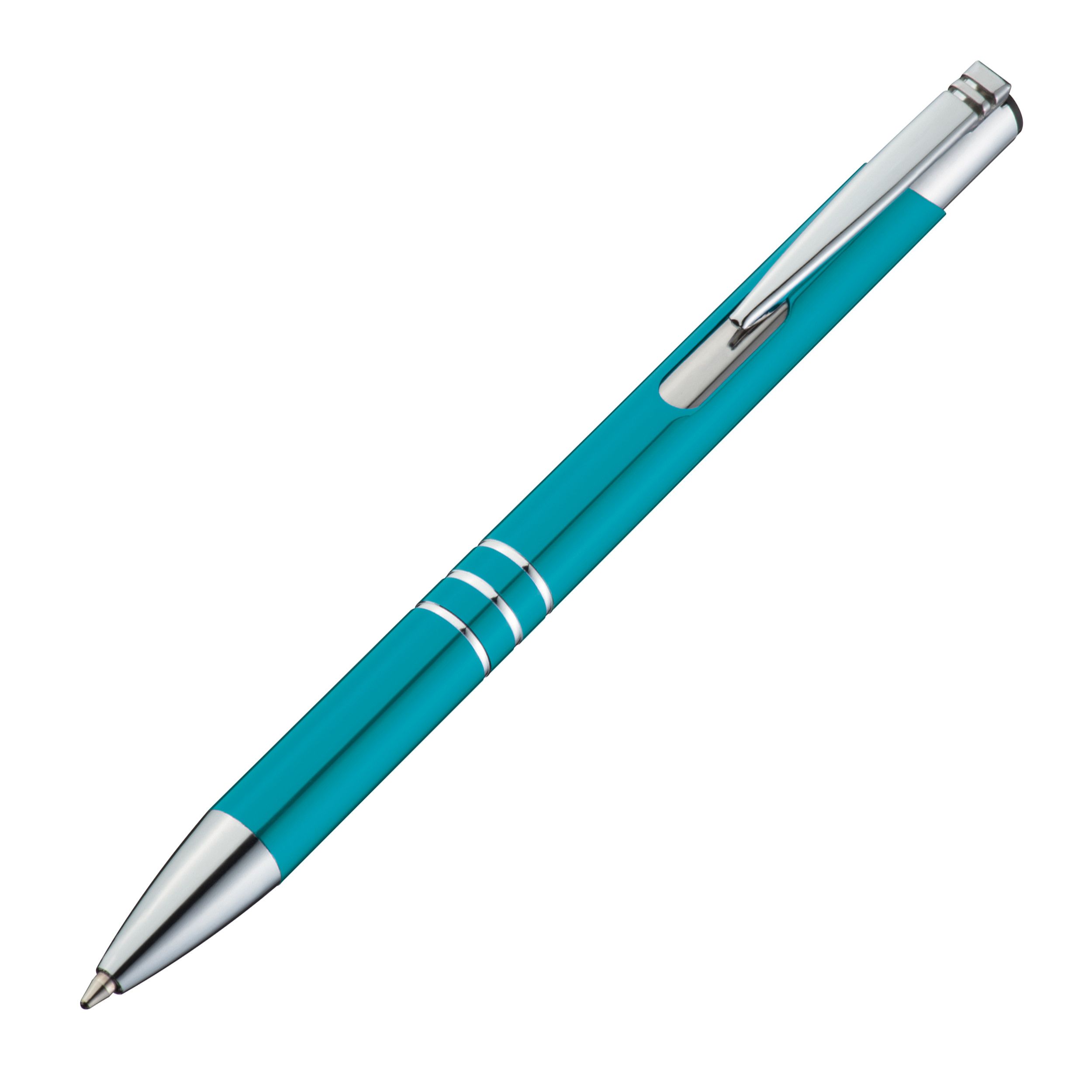 Metall Kugelschreiber Ascot - türkis-532