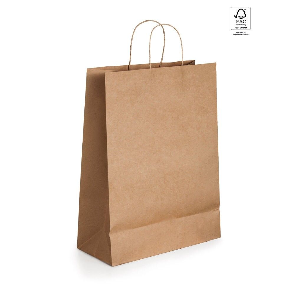 ELLEN Tragetasche aus Kraftpapier (115 g/m²) - natur-46