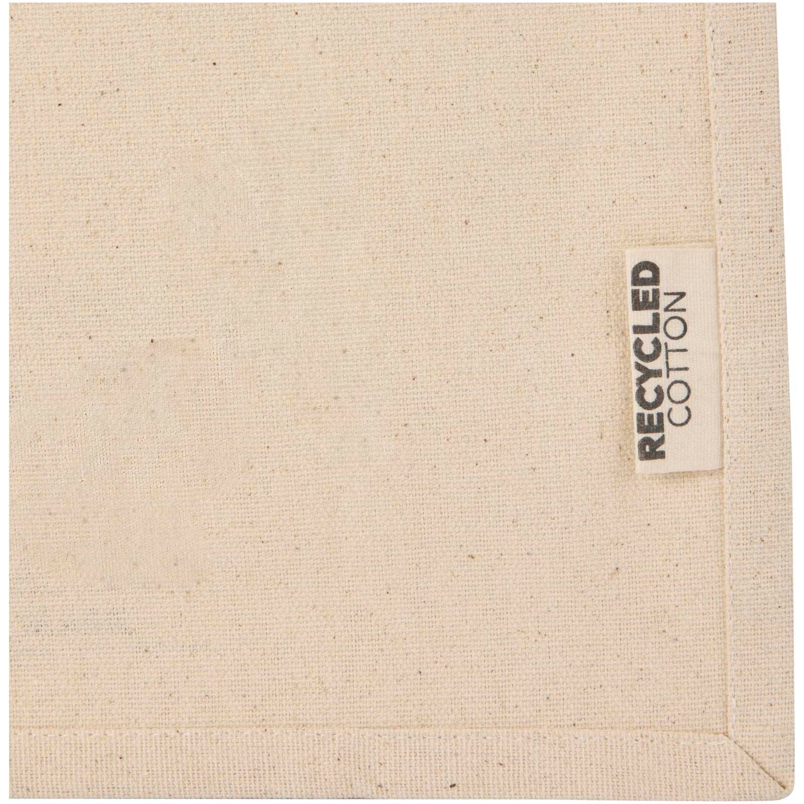 Odessa Mini-Tragetasche mit Bodenfalte aus 220 g/m² GRS Recyclingbaumwolle 9L - natur-65