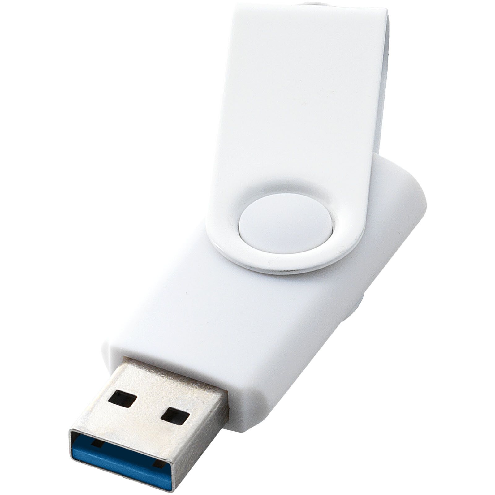 Twister USB-Stick 3.0 aus Metall - weiss - 64 GB-504