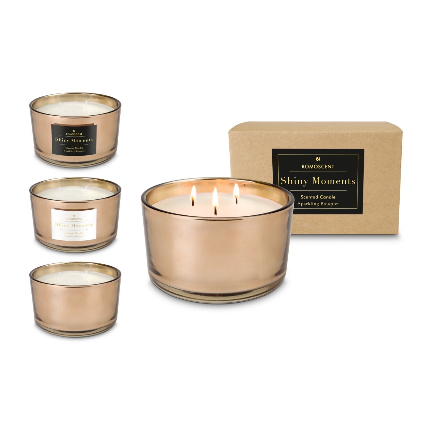 ROMOSCENT® Aromakerze Shiny Moments-490