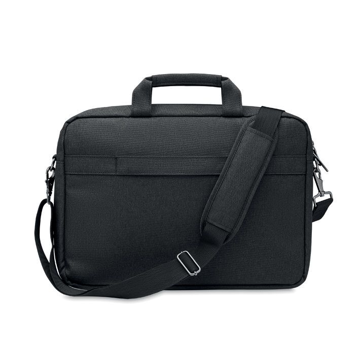 Laptop-Rucksack 600D RPET ROCKY - schwarz-520