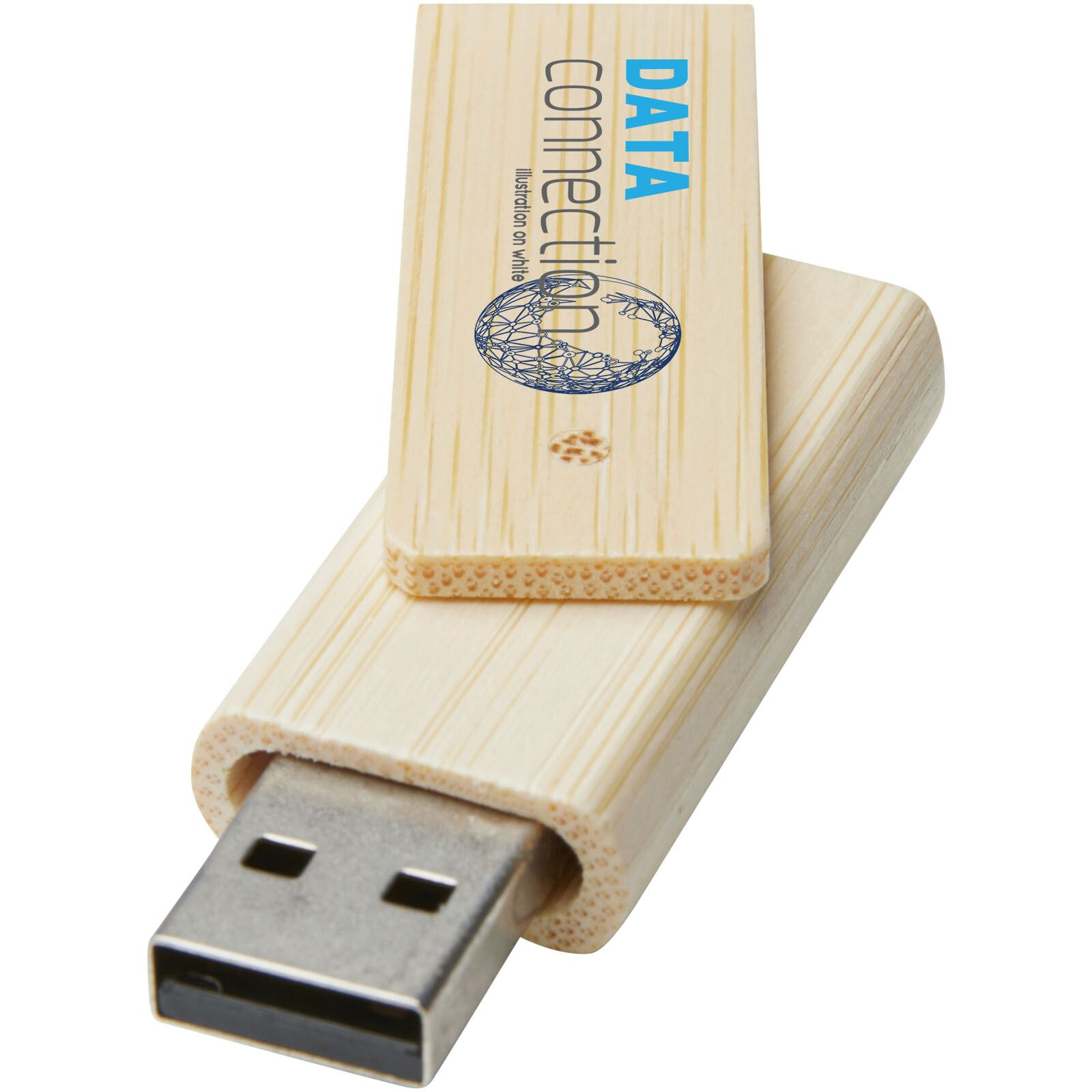 Rotate 4 GB Bambus USB-Stick - beige-271