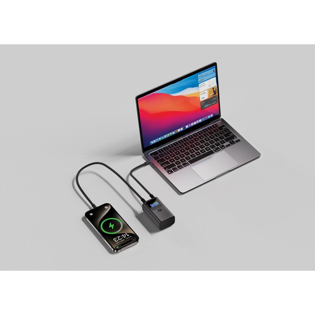 Urban Vitamin Campbell 55W 10.000mAh Pocket-Powerbank - grau-5