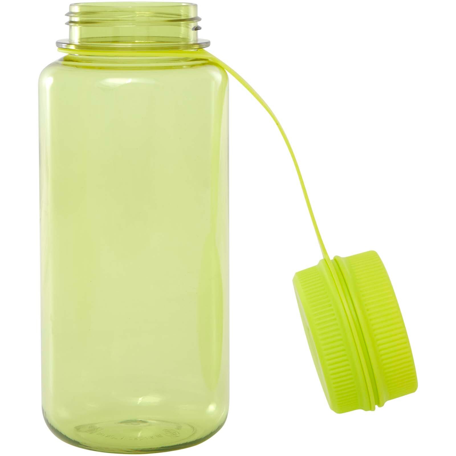 Ryder 900 ml RCS-zertifizierte RPET-Sportflasche mit Multifunktionsdeckel  - limone-716